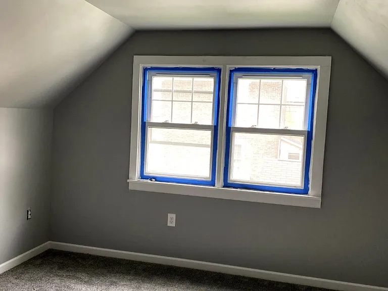 Bedrooms on 2nd floor both have closets.