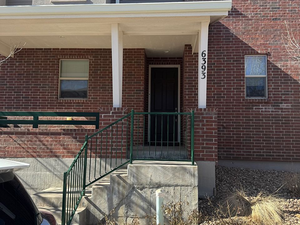 Front door and patio