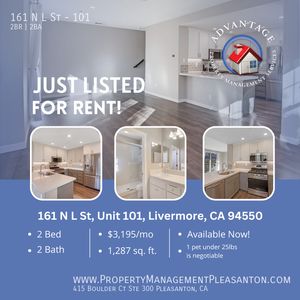 161 N L St UNIT 101, Livermore, CA, 94550