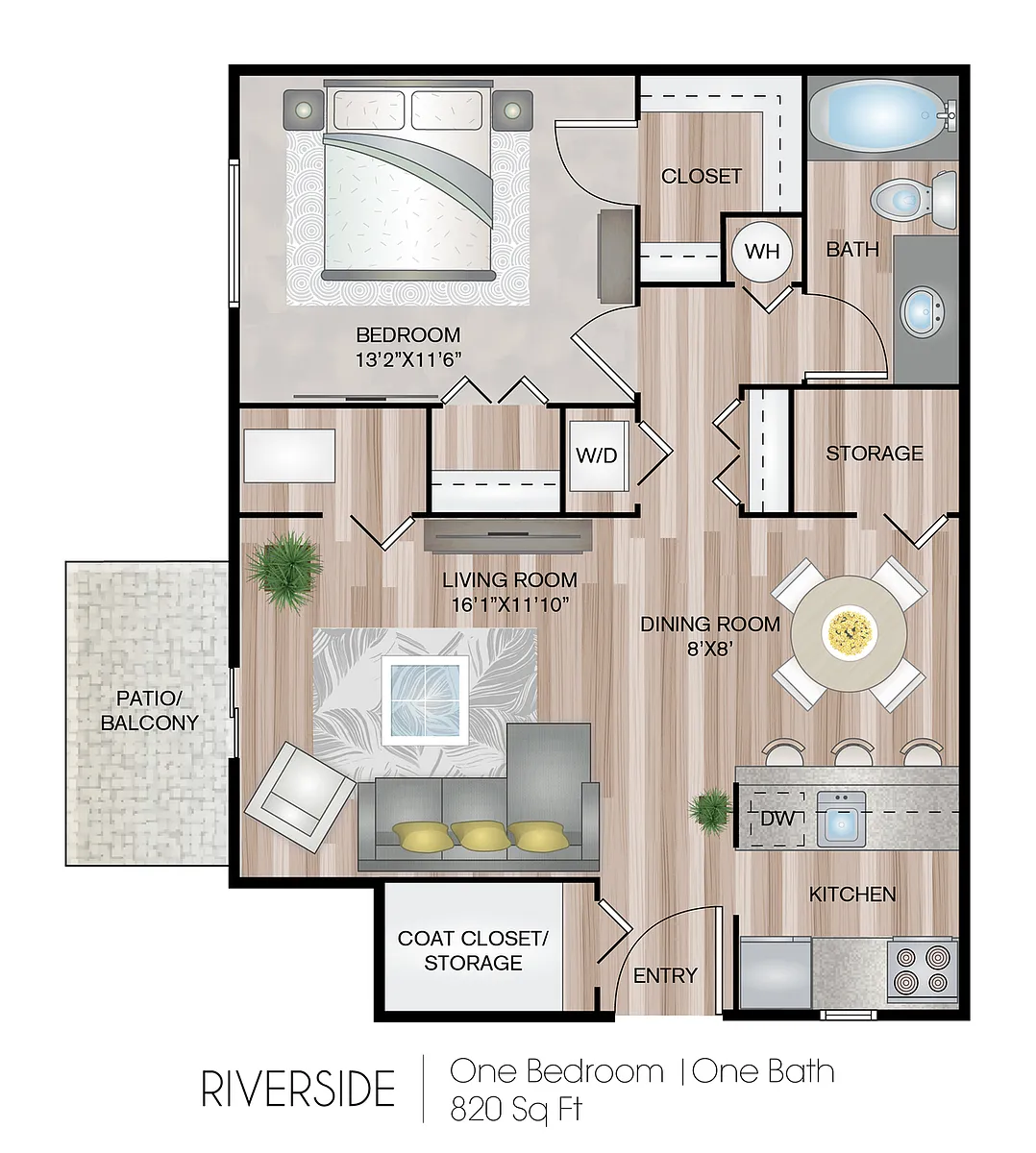 Floor plan RIVERSIDE
