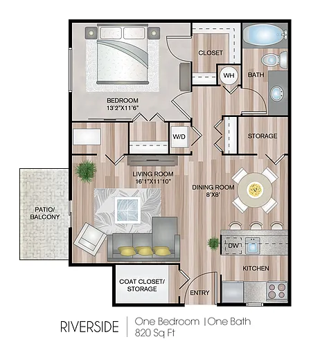 Floor plan RIVERSIDE