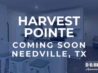 Homes Available Soon, Harvest Pointe, Needville, TX 77461