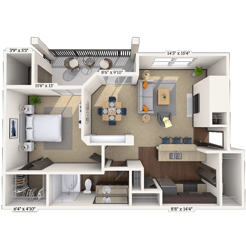 Floor plan 11C