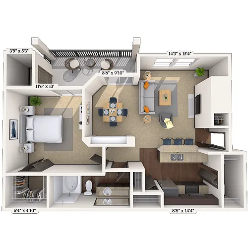 Floor plan 11C