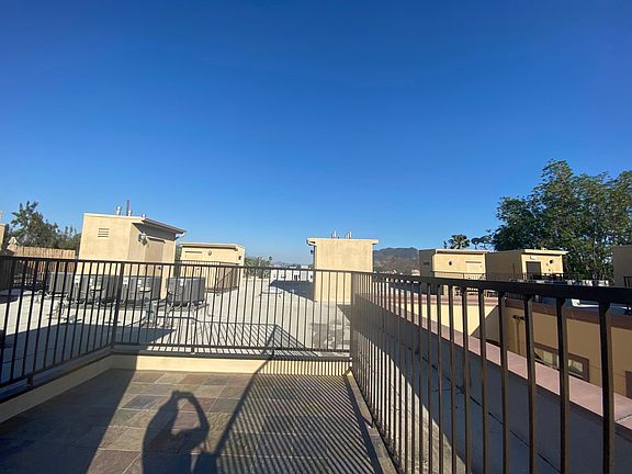 View from the private rooftop deck