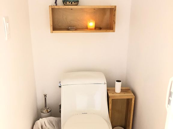 upstairs water closet/restroom