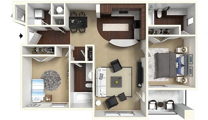 Floor plan B1