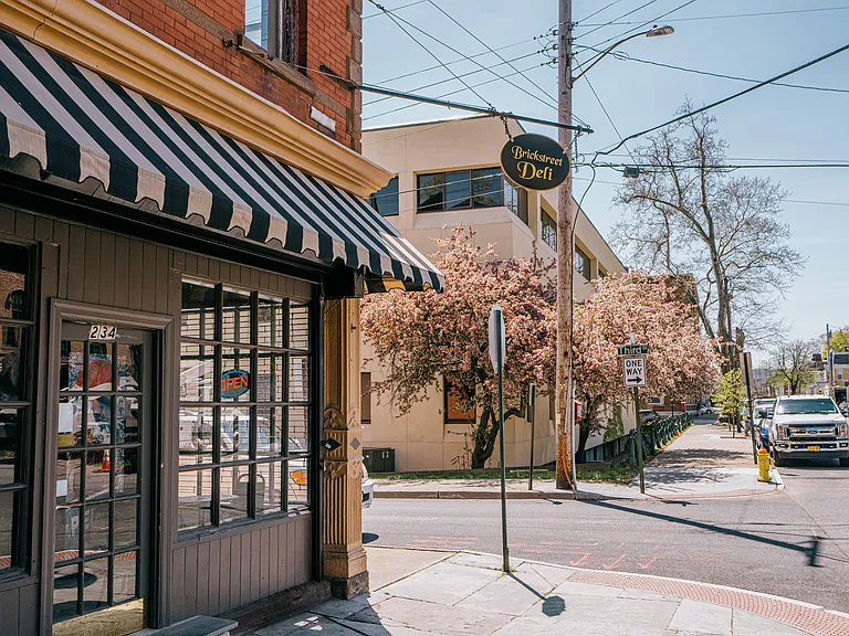 Deli one block away