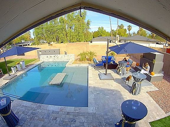 Backyard (fisheye)