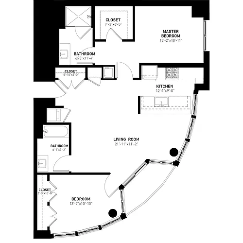 Floor plan B8