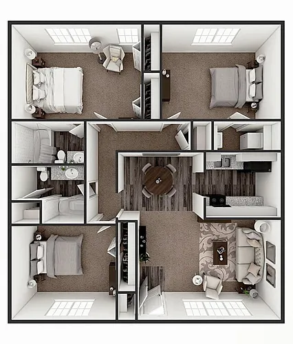 Floor plan The Belvoir