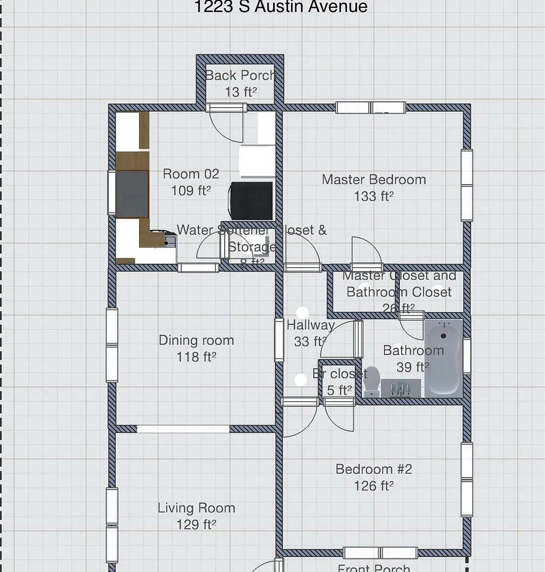 2 bed, 1.0 bath, 1087 sqft, $1,700 — Photo 2