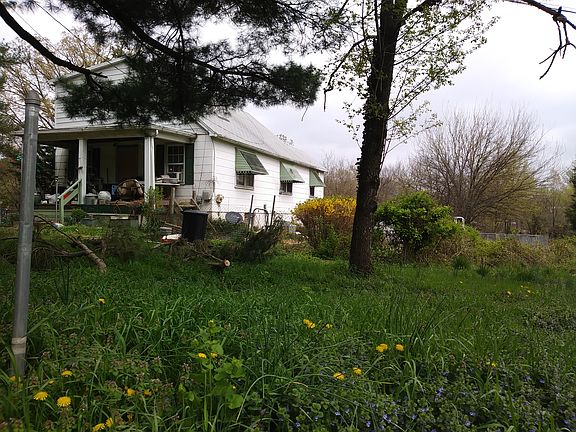 View from top of adjoining lot