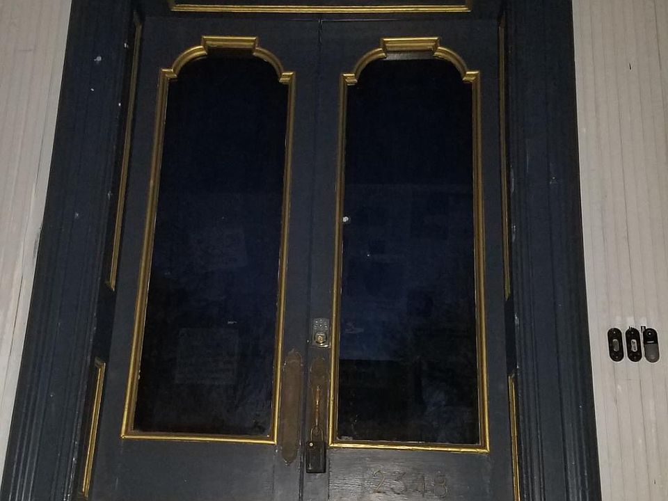 Enter through majestic 200 year old doors, The windows are treated to conceal the inside, All entry is keyless. 
"I'm not going to continue knocking that old door that doesn't open for me. I'm going to create my own door and walk through that." _Ava DuVer