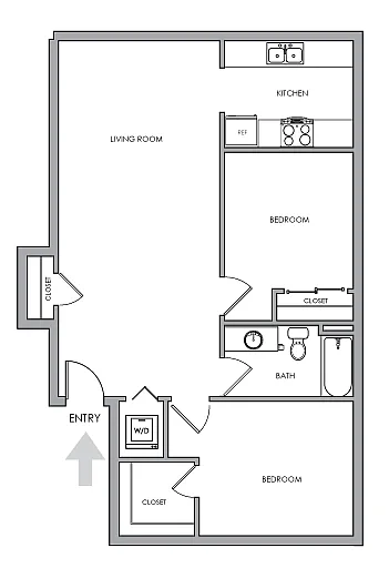 Floor plan 2x1 I - 2X1 I