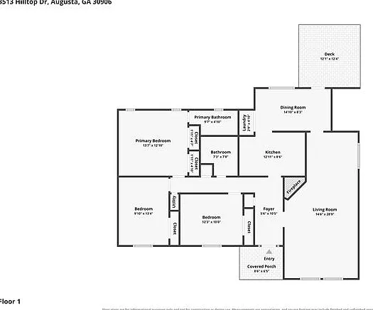 3 bed, 2.0 bath, 1496 sqft, $1,595 — Photo 2
