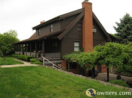 Bac of house N.W. corner