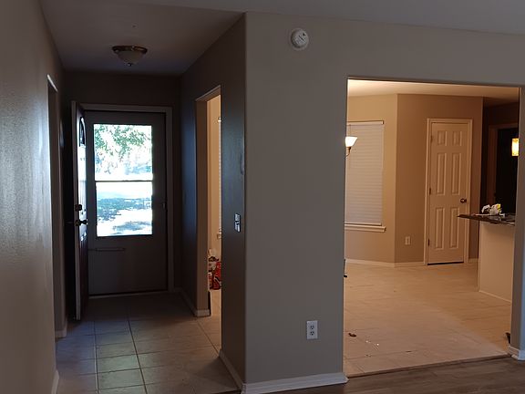 View from living room towards front of home.