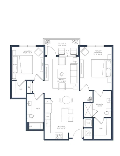 Floor plan B6