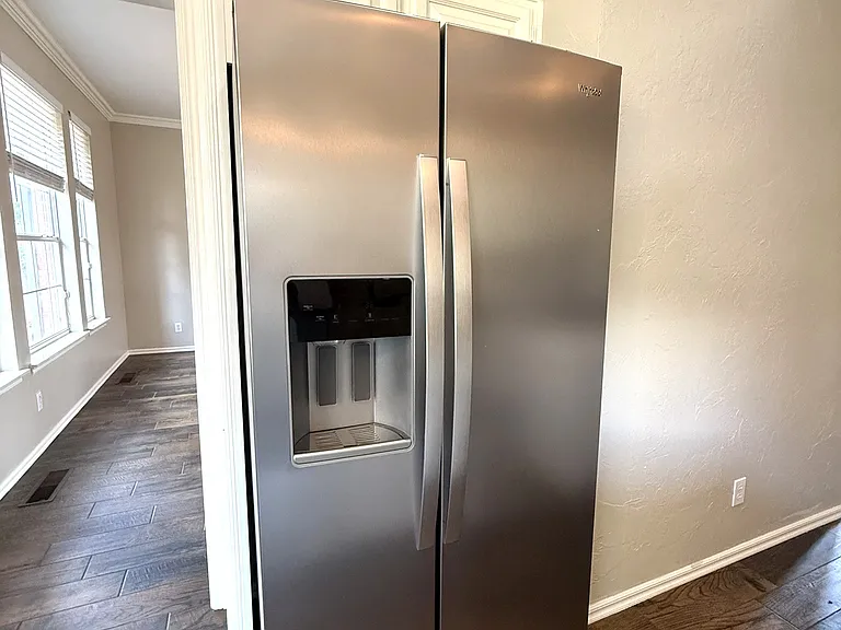 Brand new refrigerator.