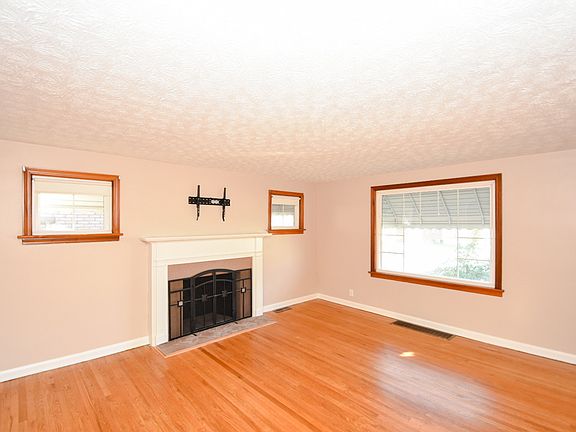 Living room with picture window