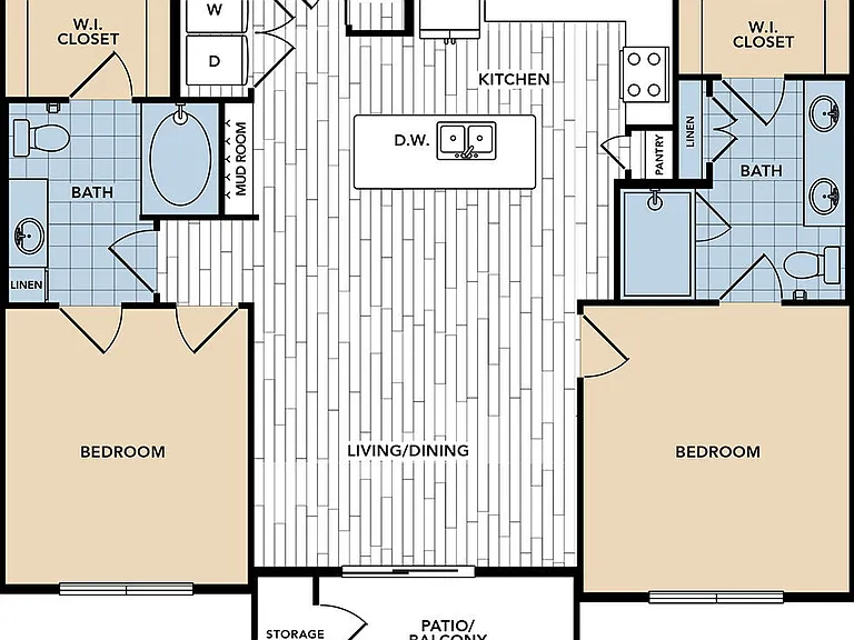 C2 floor plan Broadstone North Ridge
