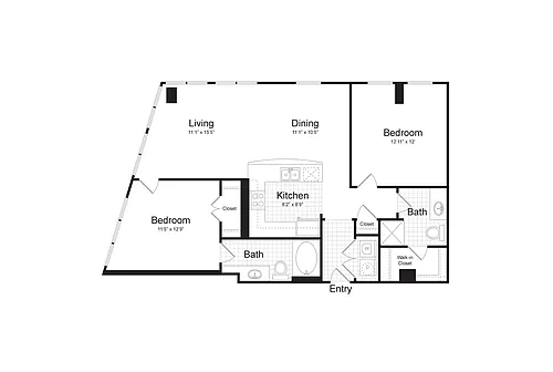 Floor plan B1