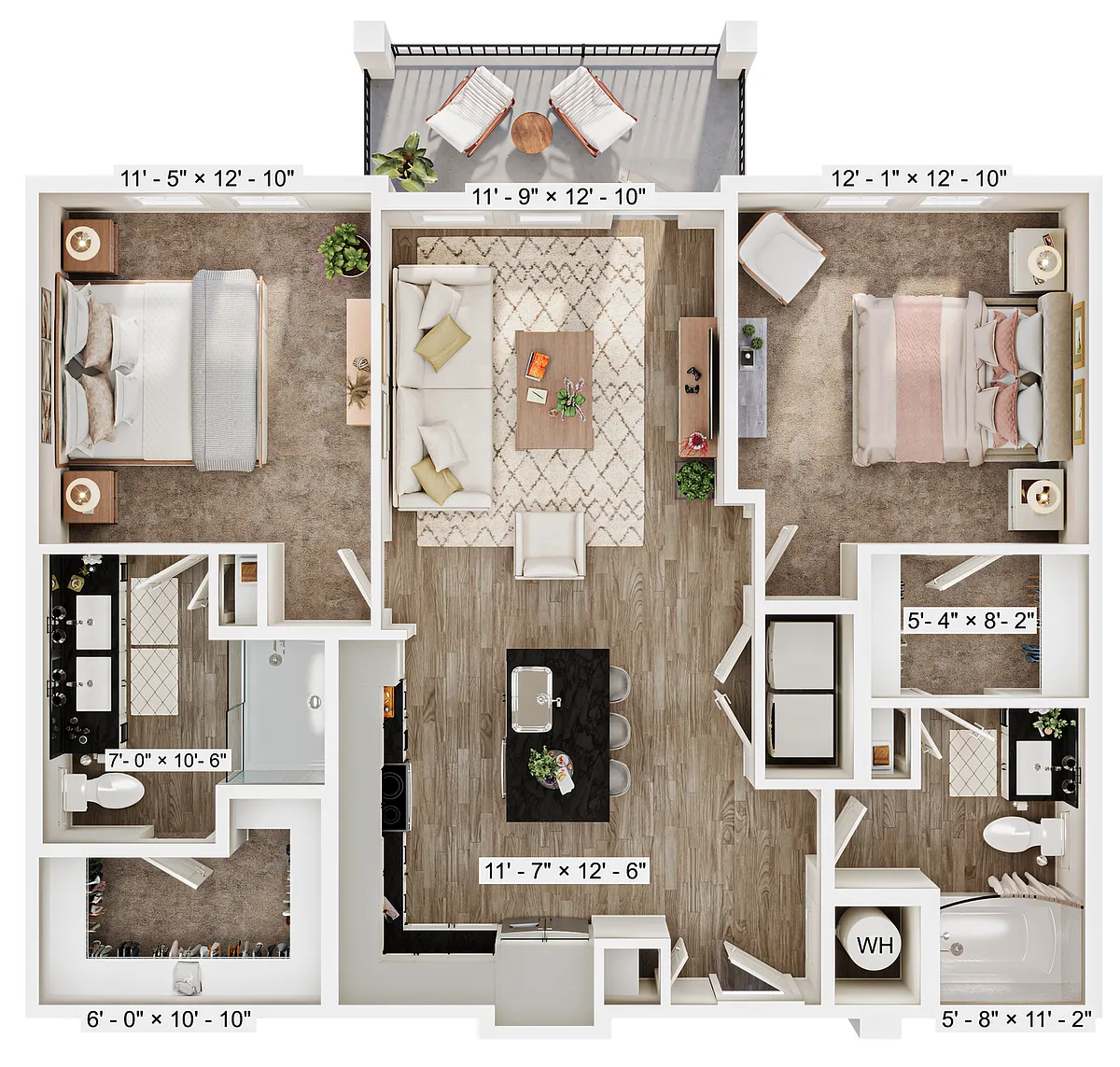 Floor plan B1