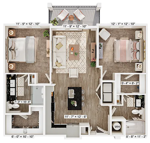 Floor plan B1