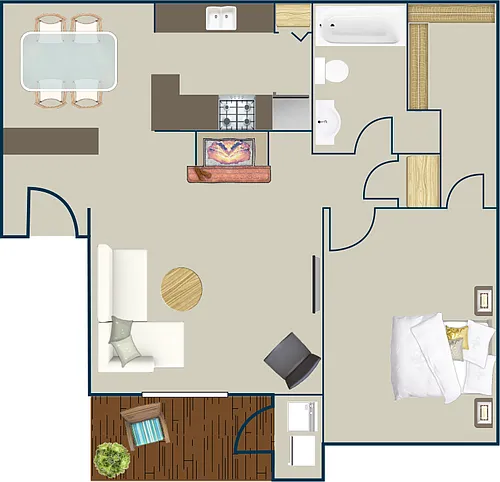 Floor plan B
