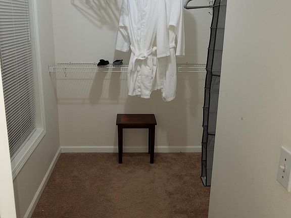 Master bedroom walk-in closet