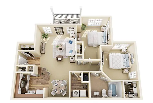 Floor plan The Wycliff