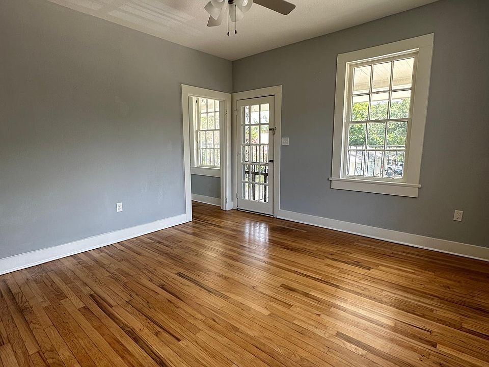Large, bright living room
