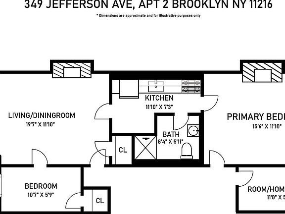 2nd image of 349 Jefferson Ave Unit 2