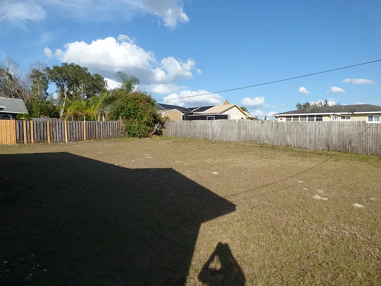 Back yard