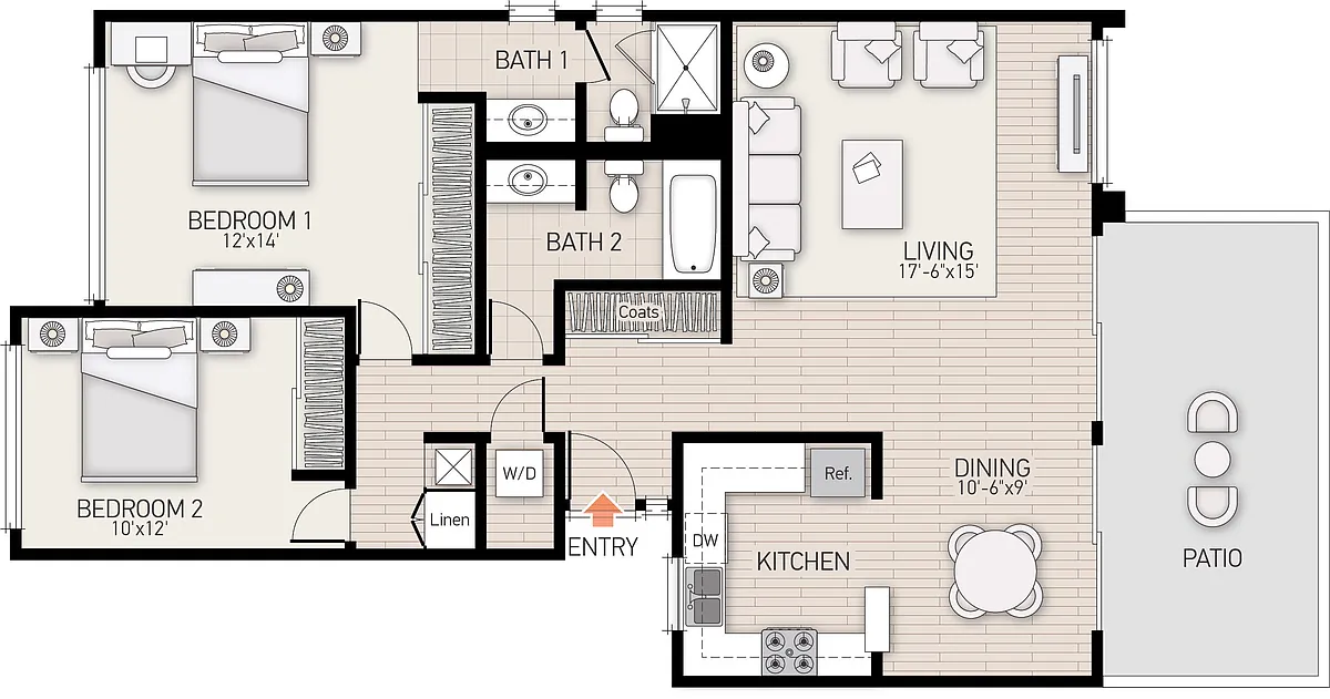 Floor plan Plan 12