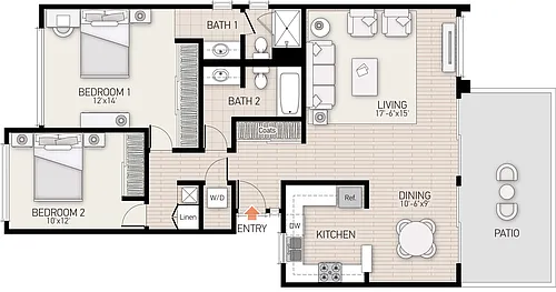 Floor plan Plan 12