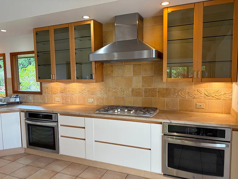 Kitchen view from island