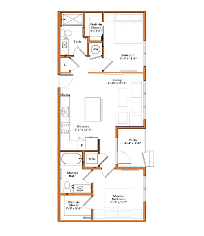 Floor plan B1