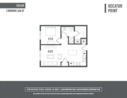 Floor plan Couloir