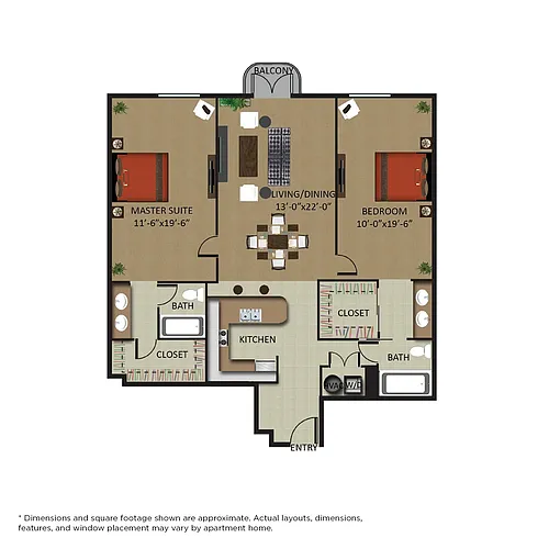 Floor plan Palm Tower 2/2
