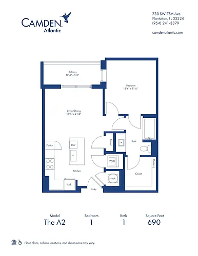 Floor plan The A2