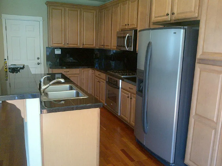 Kitchen to Garage door