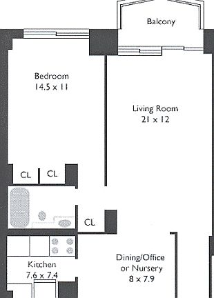 2nd image of 27 W 27th St #7D