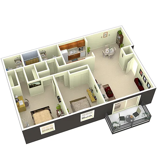 Floor plan Pembroke