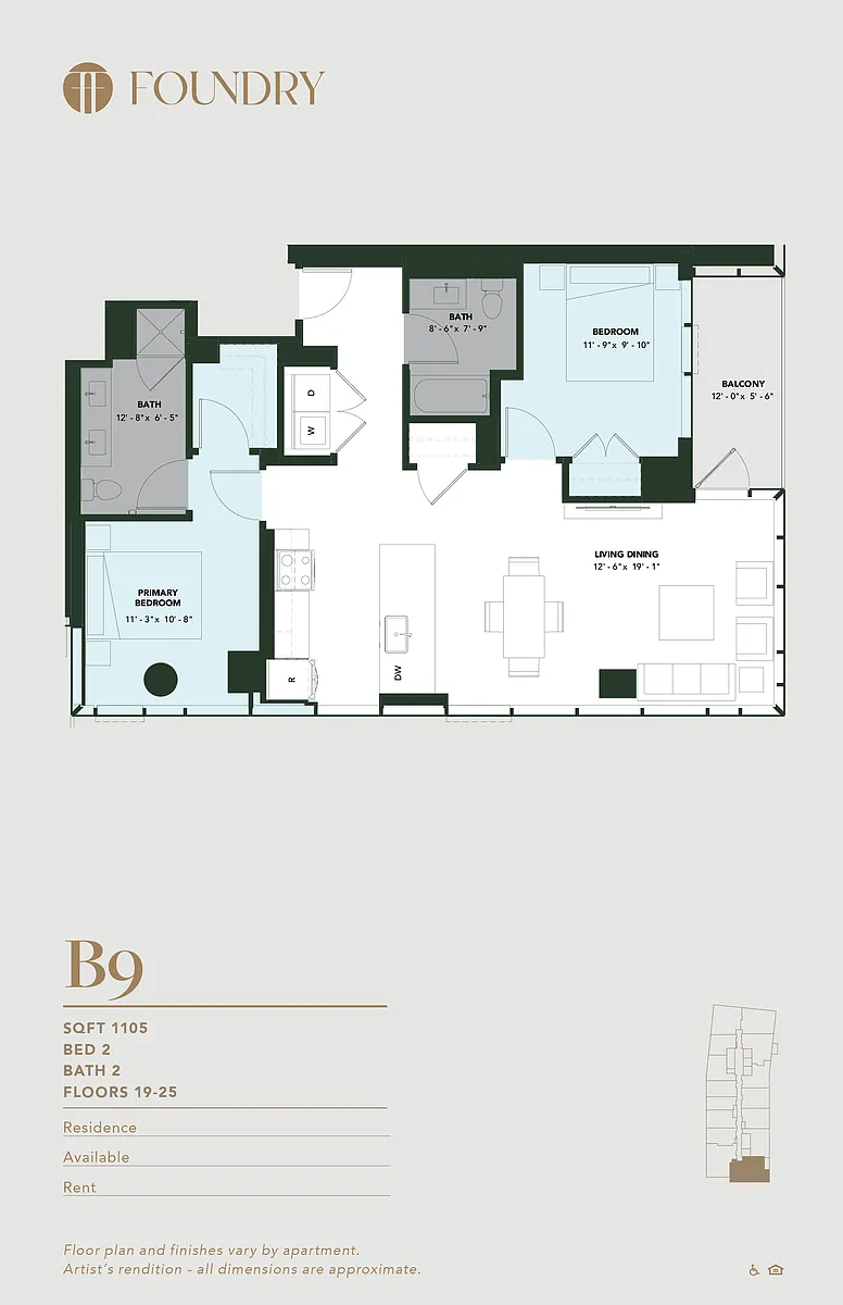 Floor plan B9