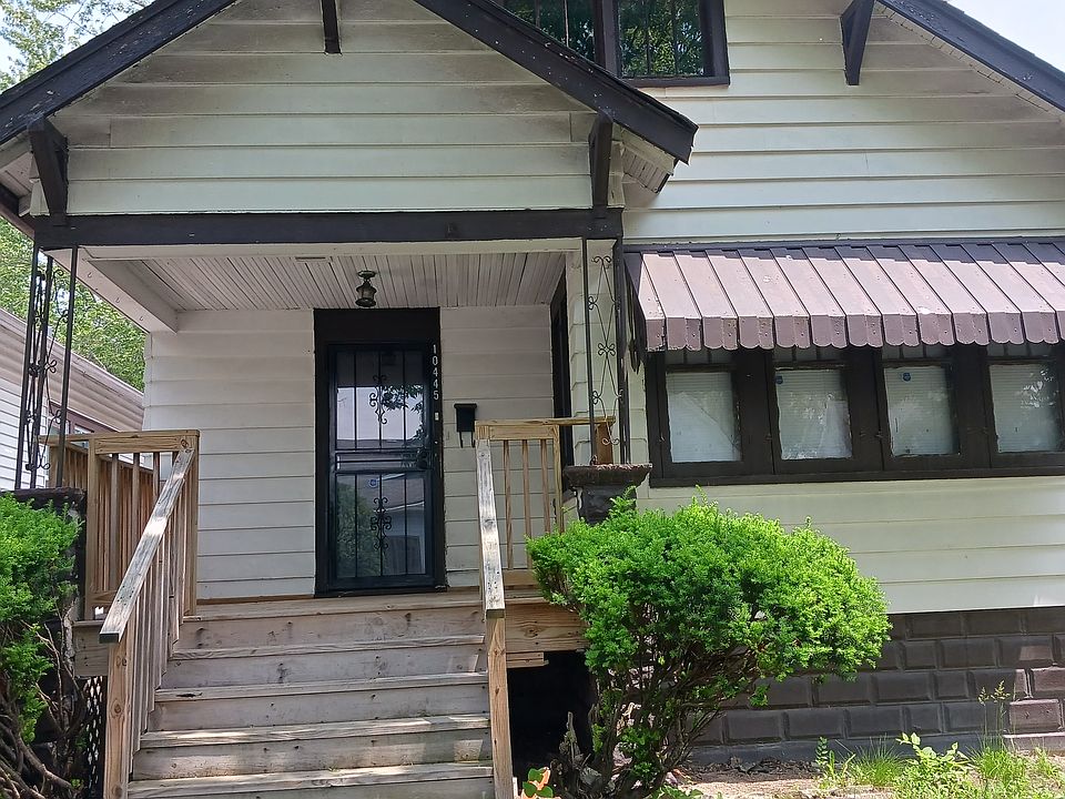 Outside front of house