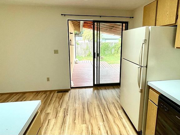 Kitchen view to deck