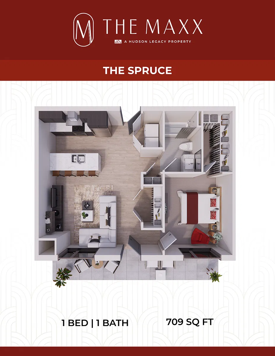 Floor plan The Spruce