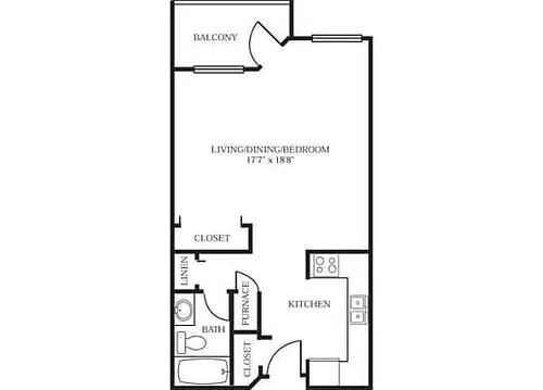 Floor plan Afton Renovated